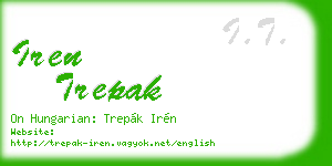iren trepak business card